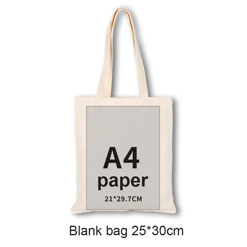 

Wholesale Blank white Custom design or color Canvas Bag with logo