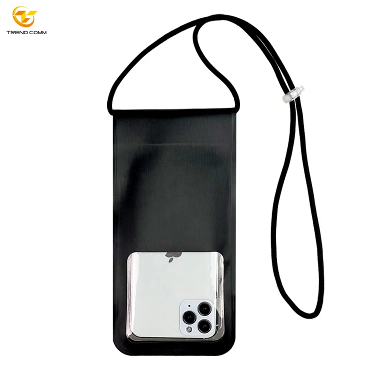 

PVC Crossbody Universal Cell Phone Bag Beach Pouch Waterproof Transparent Bag