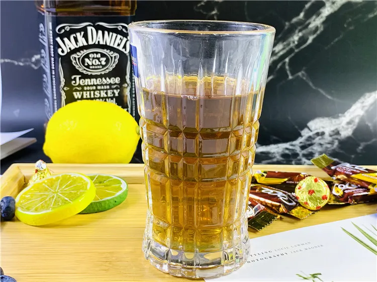 Water Glass Tumblers For Drinking Juice Cup Engraved Transparent Whisky Glass For Restaurant Glassware Made In China