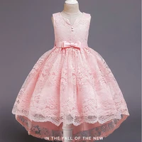 

2019 princess birthday children kids clothing party wear dresses for girls