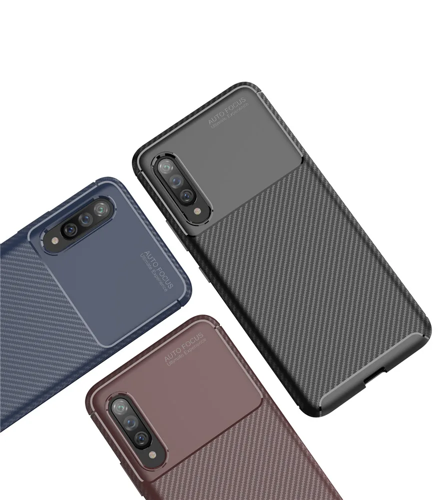 

Hot sale Beetle Series Carbon Fiber Texture Shockproof TPU Case for Samsung A01 6S 8S 10 20 21 30 40 50 70 Mobile Phone Case