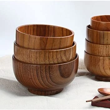 

Jujube Bowls, 3.32inch SmallDia by 2-5/8 inch High)Handmade Wood Bowl