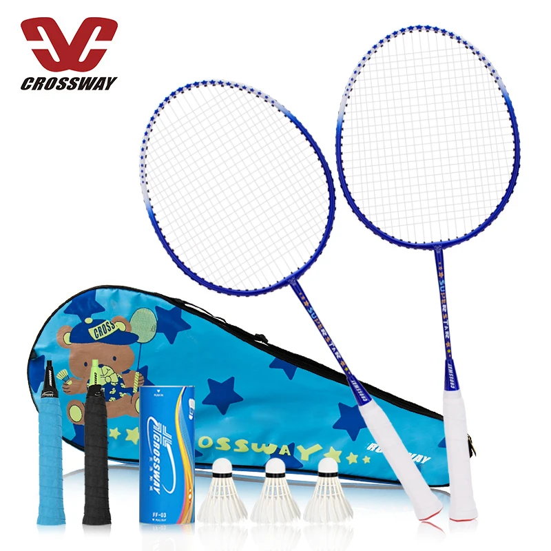 

china manufacturers cheap aluminum alloy badminton rackets personlised for kids, Customized color