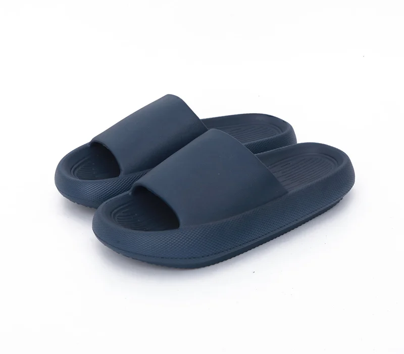 

Manufacturers wholesale high-quality eva hot-selling slippers thick-soled slippers flip flops eva foam slipper, Blue