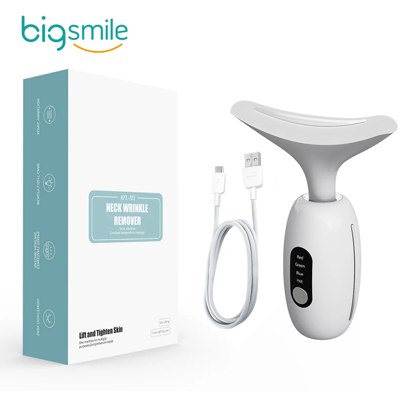 

Bigsmile neck massage machine wholesale portable facial and neck massager