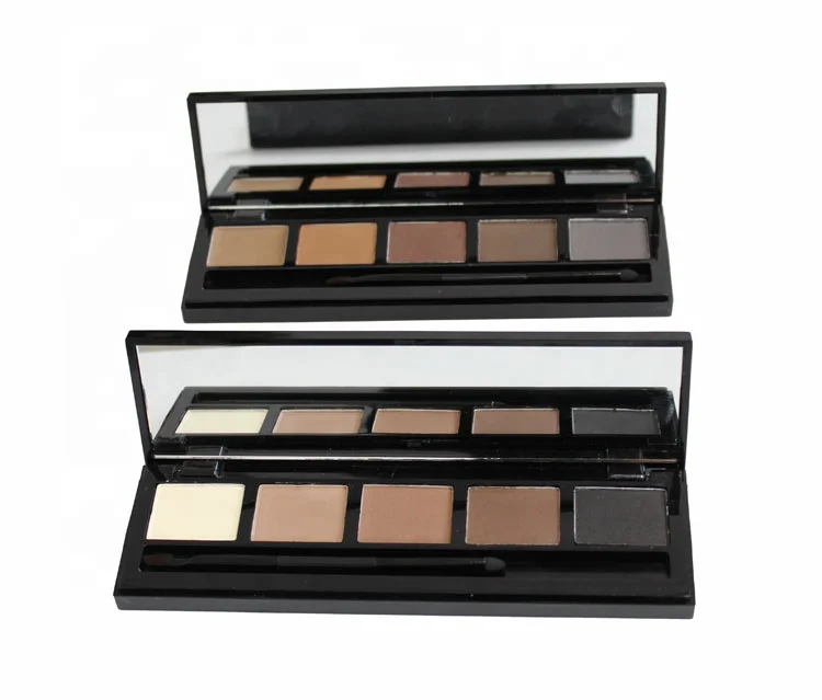 

High Pigment 5 Color Makeup Brow Powder Eyebrow Palette Private Label