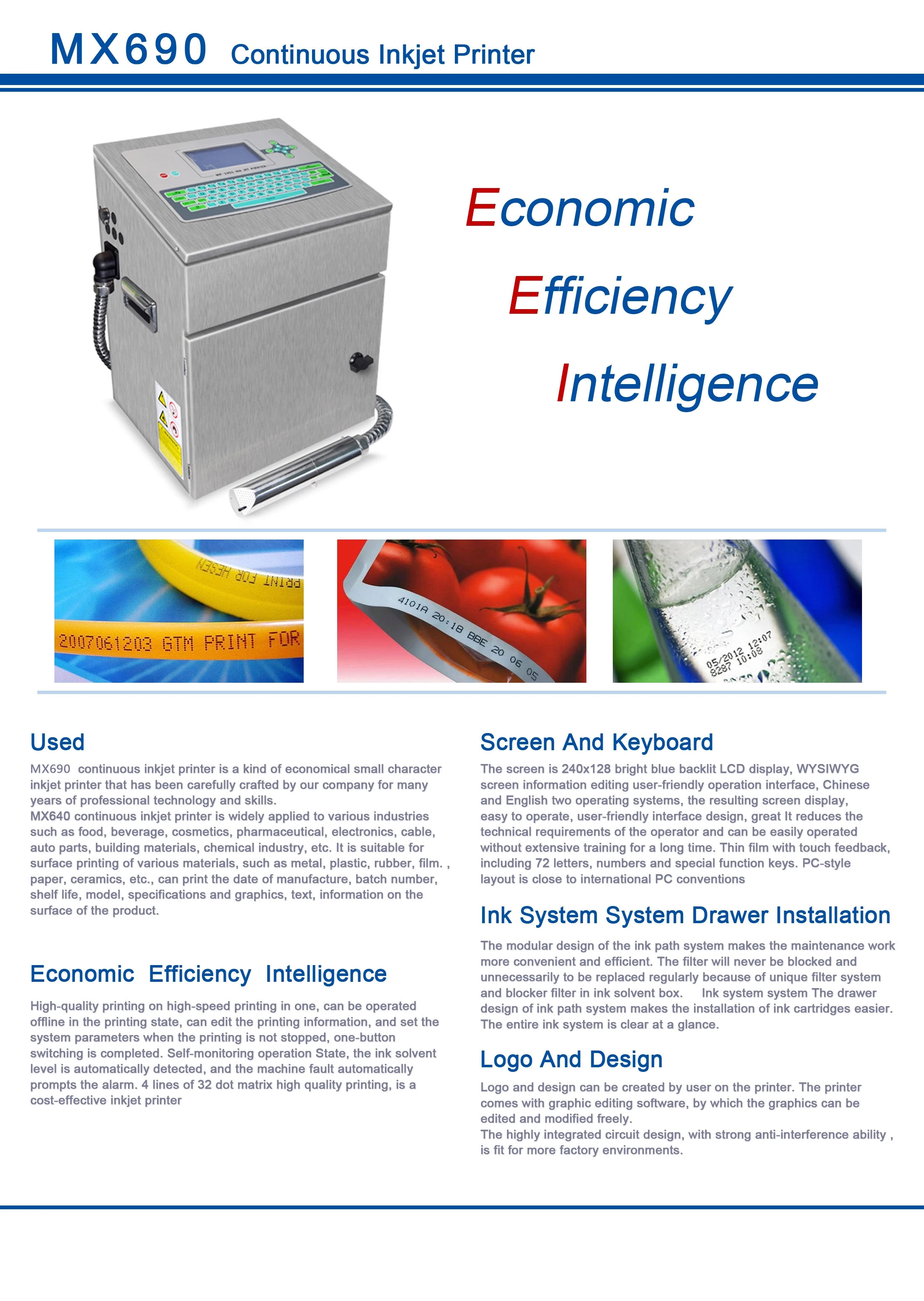 inkjet marking systems