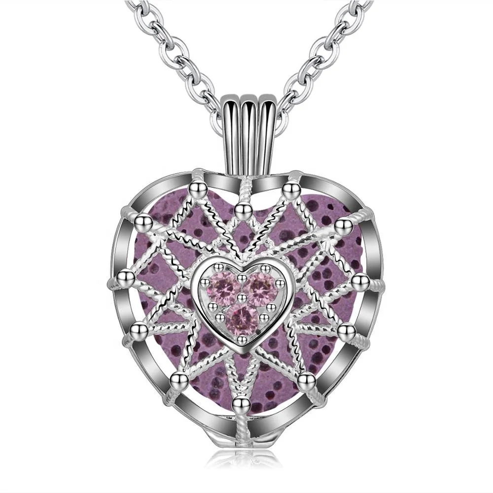Wholesale Aromatherapy Aroma Bottle Essential Oil Diffuser Pendant Necklace