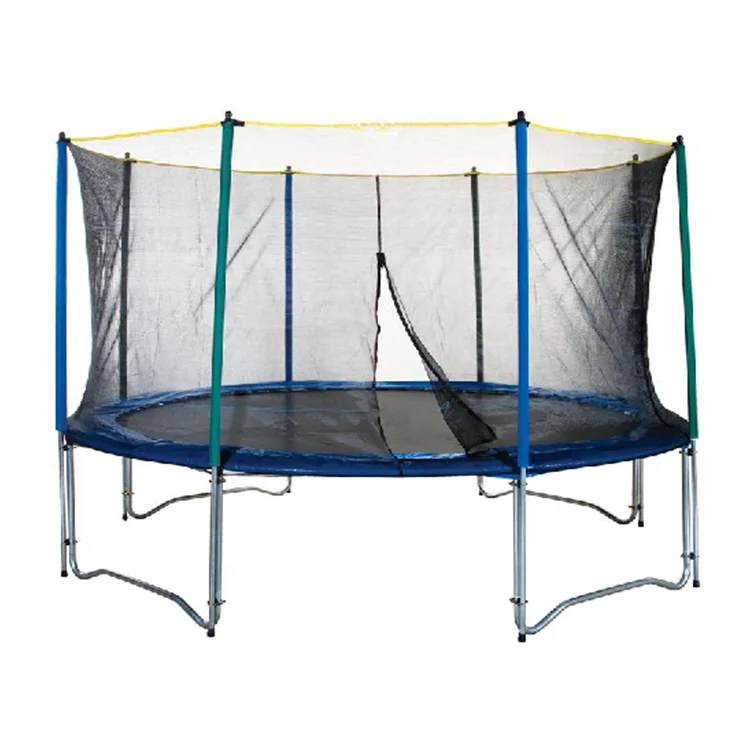 

Sundow High Quality Outdoor Sports Trampolines 10Ft Bungee Jumping Trampoline With Protective Net, Customized color