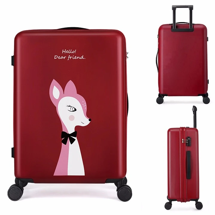 

fashion case pc luggage women luggage case for travel wholesale women trolley case, Customized color