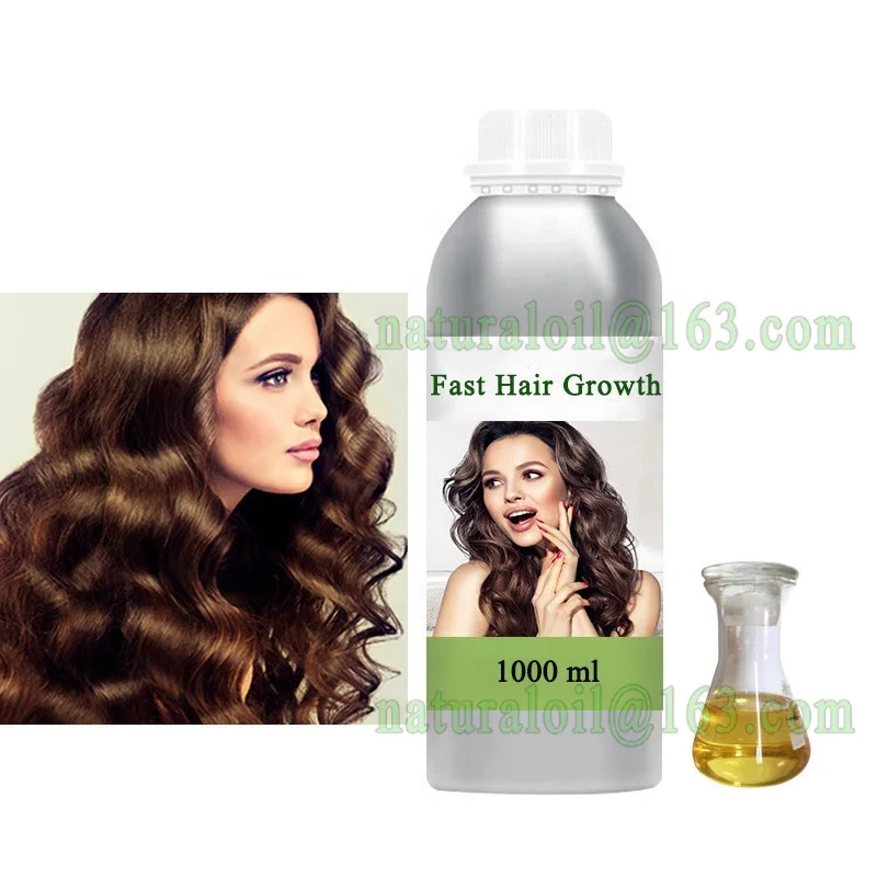 

100% Natural Nourishing Fast Hair Growth Oil Anti Hair Loss Hair Care, Light yellow