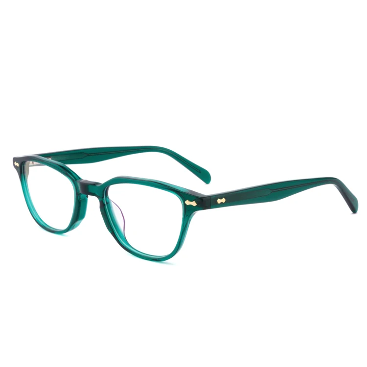 

Cheap High Quality Square Acetate Spectacle Optical Eyeglasses Frames Unisex