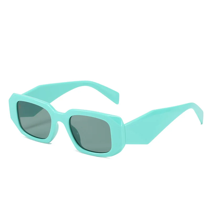 

2021 New Luxury Brand Square Sunglasses For Women Vintage Wide Leg Gradient Beige Brown Sun Glasses Female Elegant Shades