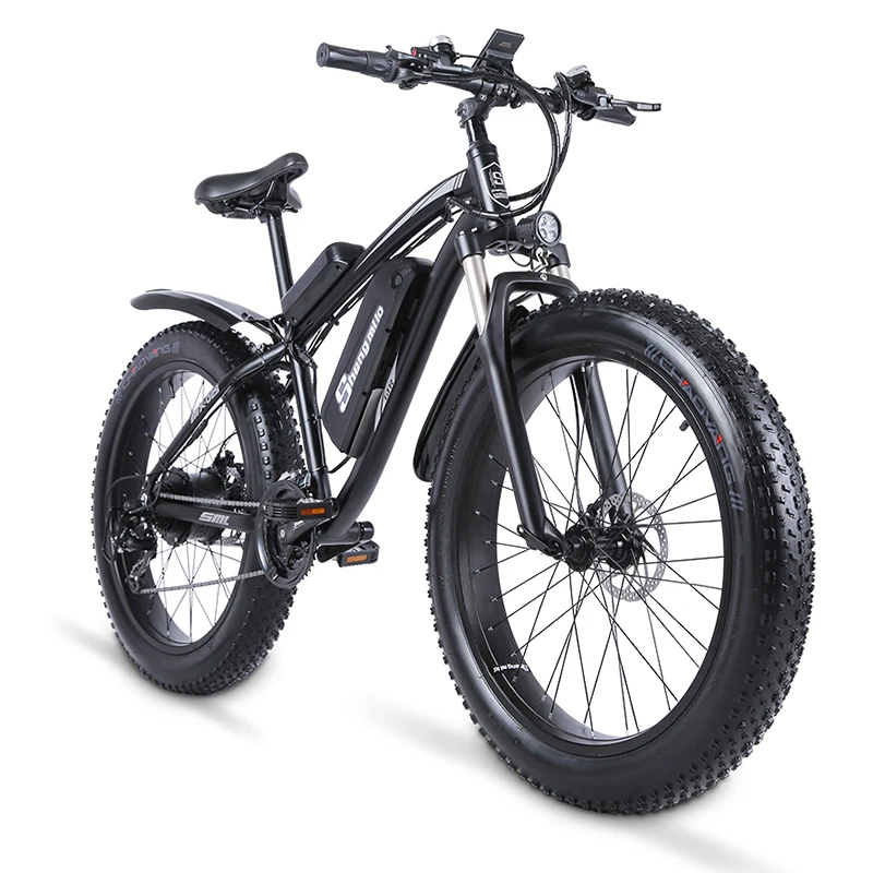 

US EU Warehouse 1000W Mens Snowy Mountain Electric Bike 48V17Ah Electric Bicycle 4.0 Fat Tire E bike