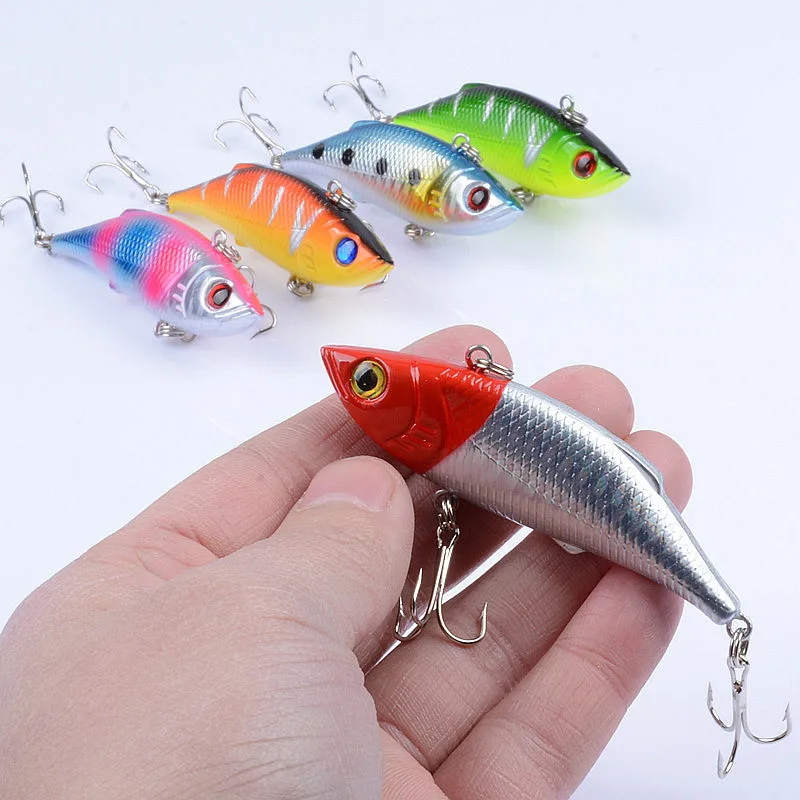 

1Pcs 8cm/11.8g Hard VIB Fish Fishing Lures Baits Simulation Crankbait Artificial Isca Swimbait With 6# Hook Wobblers For Fishing