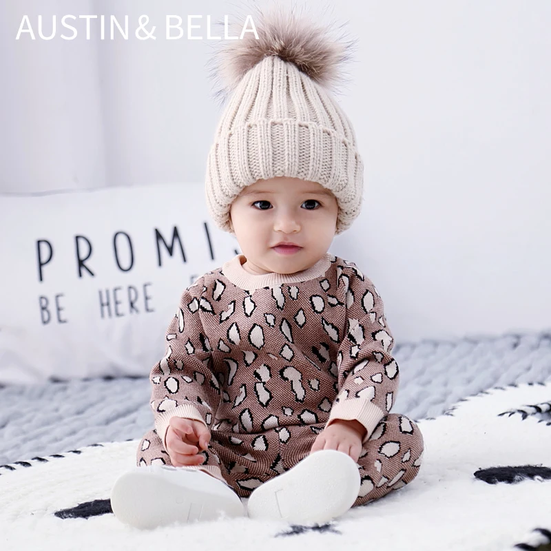 

AustinBella/wholesale boutique baby wear set baby toddler boys' sweaters sets baby boys' clothing sets 100%cotton