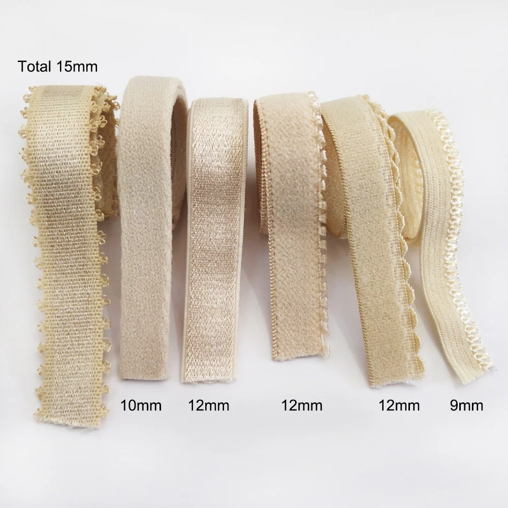 

Beige elastic with small minimum in stock