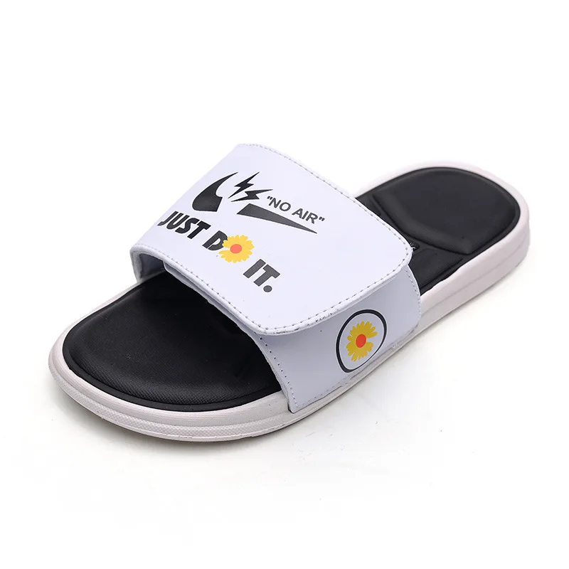 

Wholesale Factory Air Famous Brand Men Women AIR Slippers Daisy Styles For Kids Sports Shoes Slides For Children Sneaker Sandals, Black,white