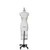 Professional Female Half Body Dress Form with Collapsible Shoulder and Arm For dressmaker