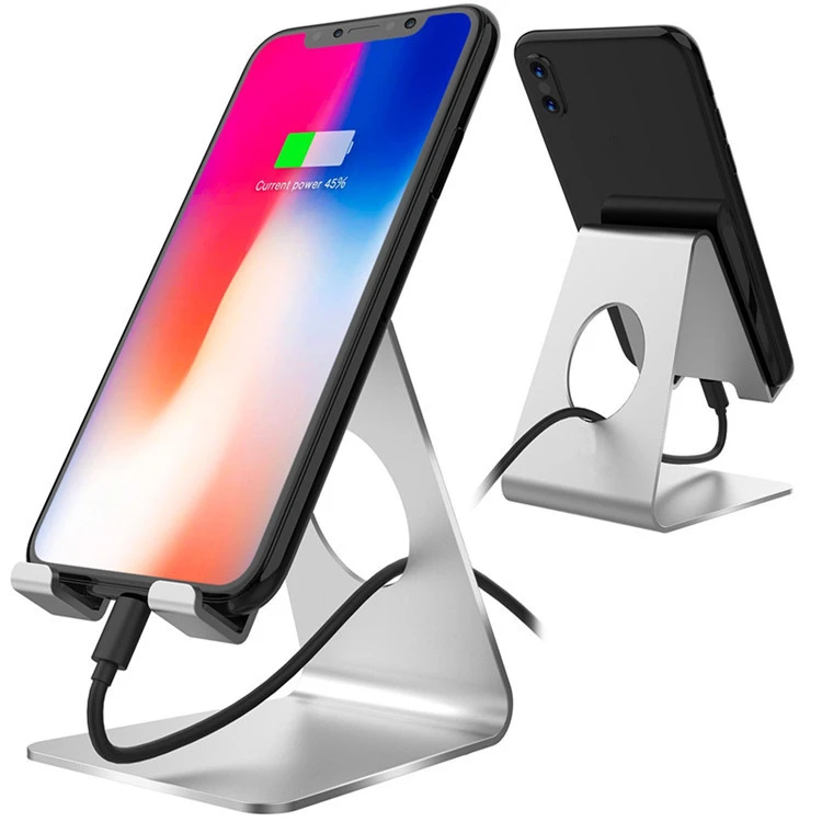 

Amazon Hot Selling Phone Stand Mobile Phone Dock Cradle For All Smartphone/Tablet Charging Universal Accessories Desk For Phones