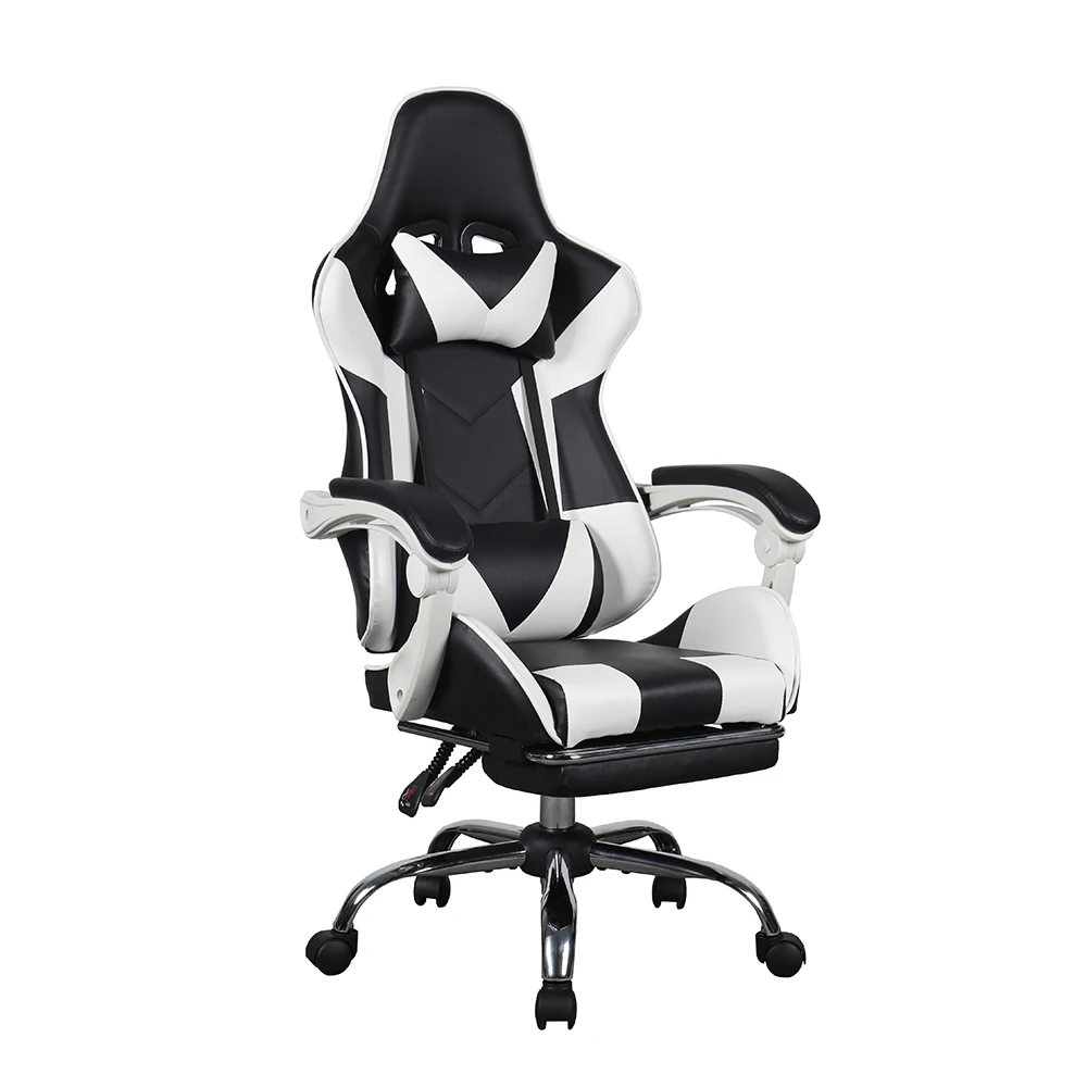 Rgb Gaming Chair Synthetic Leather Gamer Chair Racing Seat Rocking ...