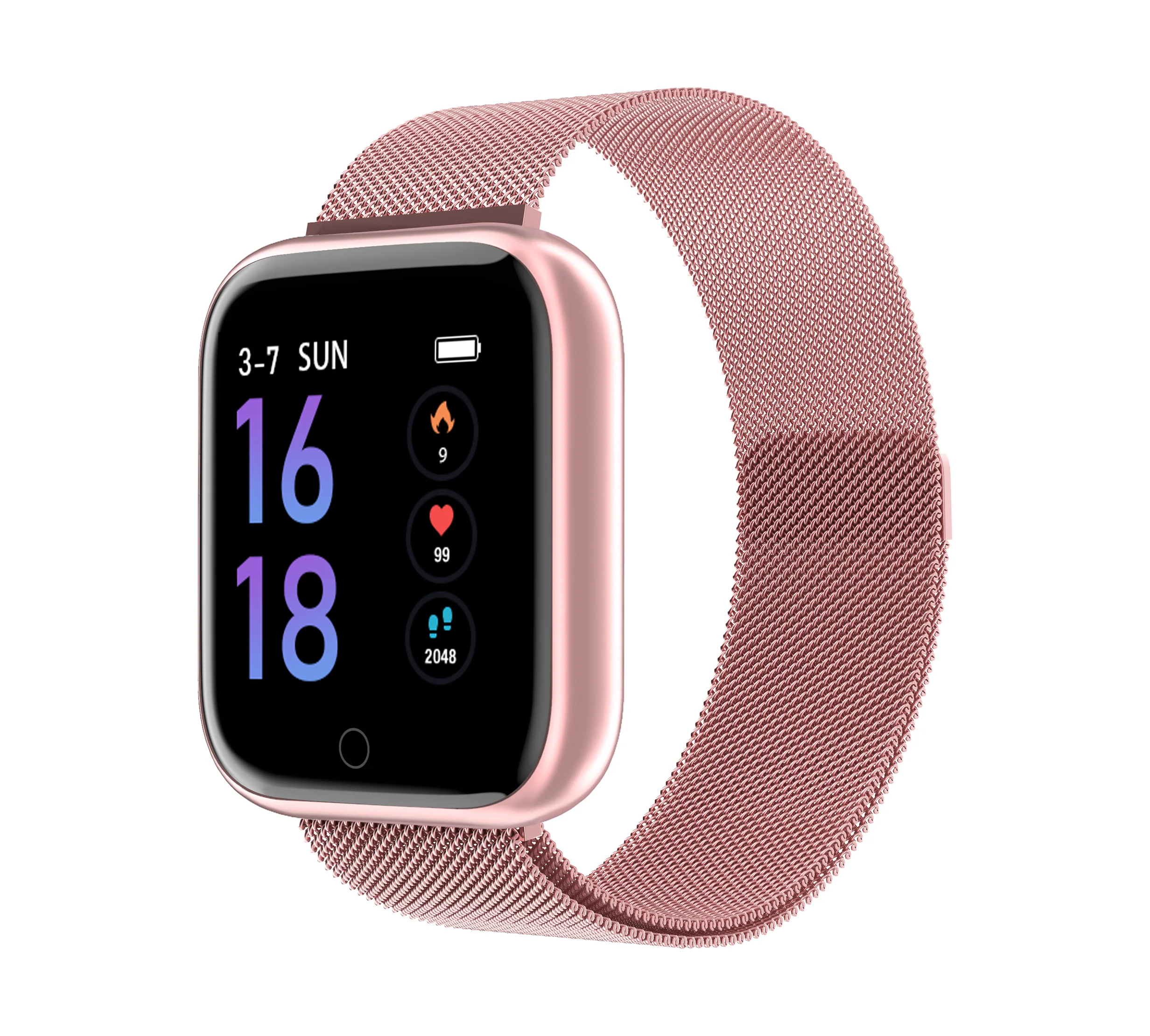 

Smartwatch T80 Color Screen IOS Android Smart Bracelet Health Monitoring IP67 Waterproof Fitness Watch Smart
