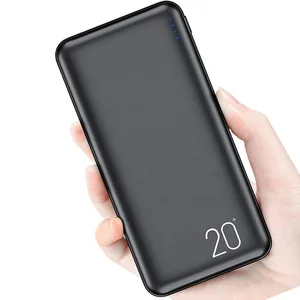FLOVEME Quick Charge Backup Mobile External battery Portable Charger Powerbank 20000 mAh for Cell phone