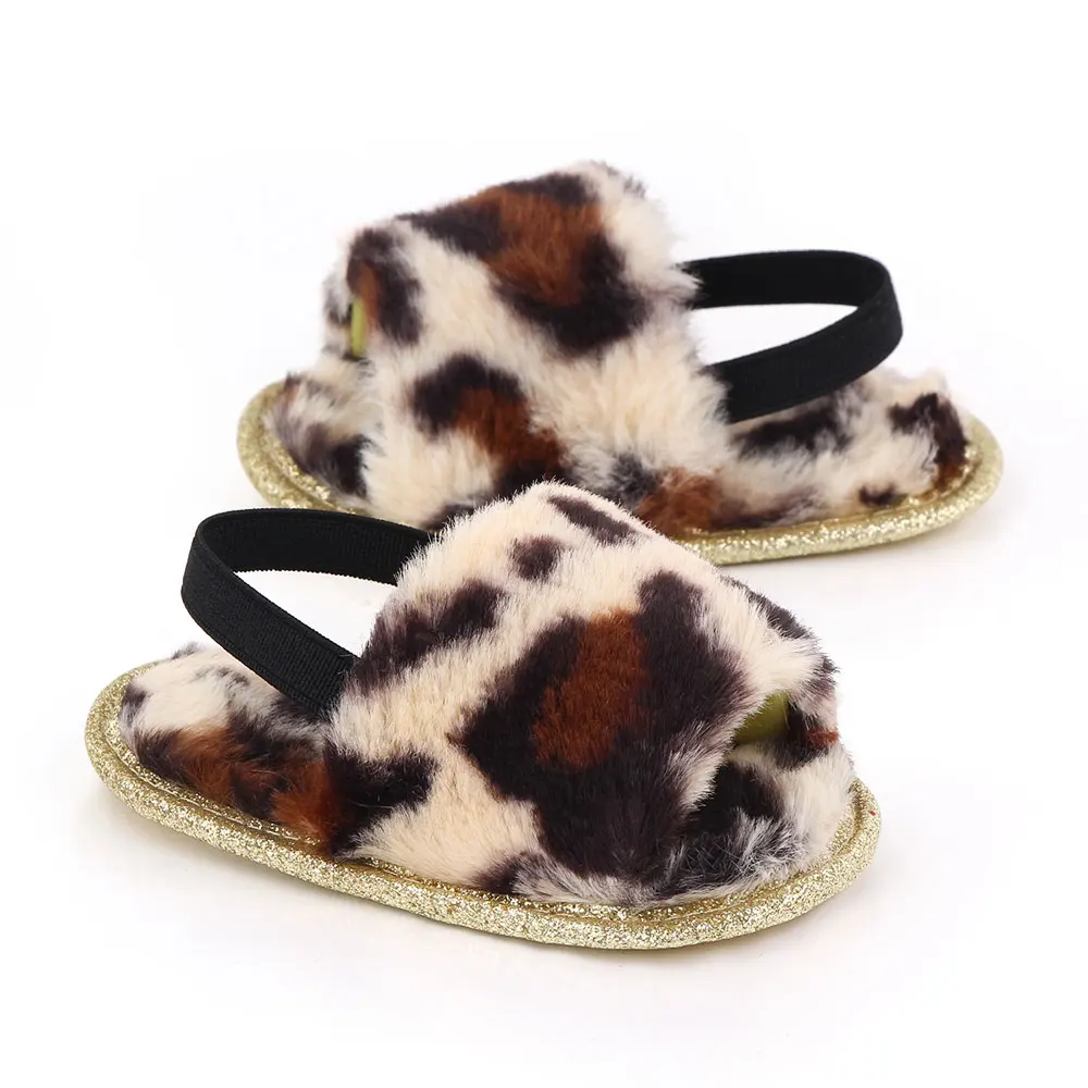 

Fashion plush baby girl shoes elastic band infant shoes wholesale, Leopard/plum/colorful/pink/white