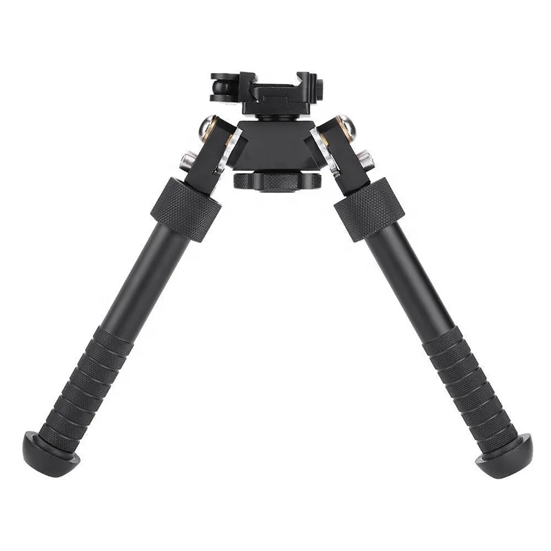

hunting Accessories Retractable tactical bipod, Matt black, gold