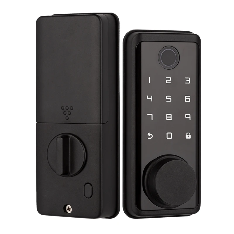 

RSH Factory direct sales Electronic Keyless Digital Deadbolt Door Lock Ble Ttlock App Smart Home Door Lock Wifi Tuya App