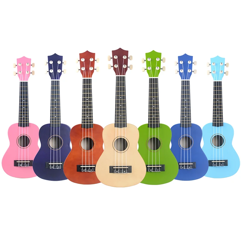 

Wholesale coloured ukulele popular advanced level Carbon fiber Satin ukulele made in China, 12 color options