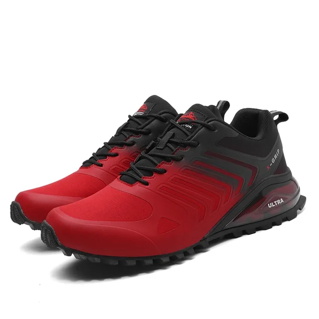 

Hot Sale Good Quality waterproof shoes men Anti Slip Hiking Shoes Mountain Climbing Sneakers