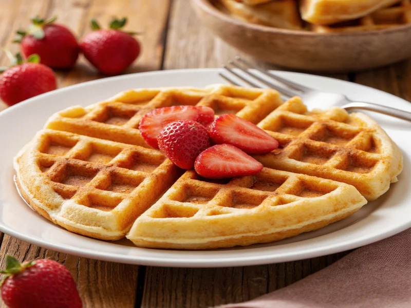 homemade recipe for waffles