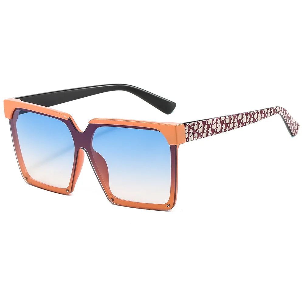 

Hot Sale Fashion Vintage Plastic Frame Square sunglass women Trendy Retro Brand Design sunglasses 2022 men