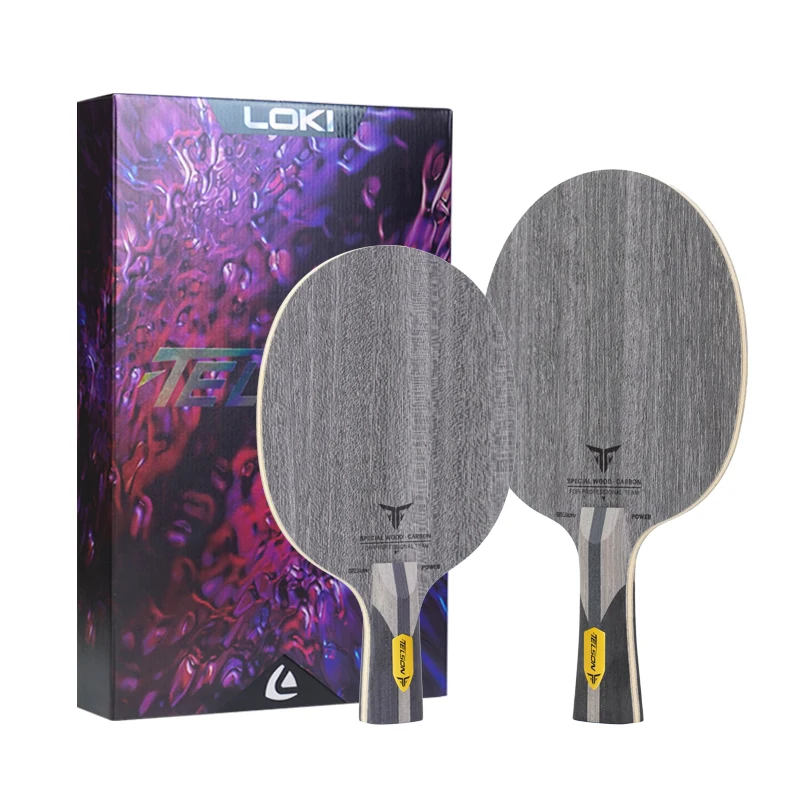 Loki Telson Power Professional Table Tennis Racket Bottom Plate Koto Surface Carbon Fiber Table Tennis Blade