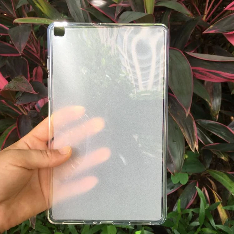 

360 full protective slim cover soft TPU clear smart tablet case for Samsung Galaxy Tab A 8.0 T290 T295 high quality back cover