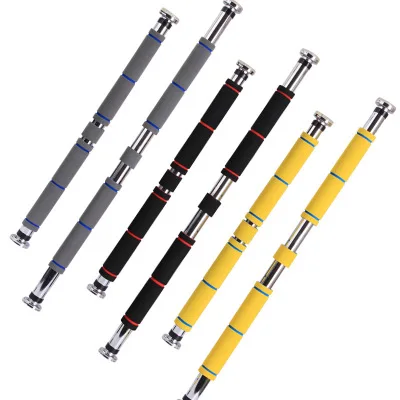 

Adjustable Pull Up Bar door For Home Training, Black