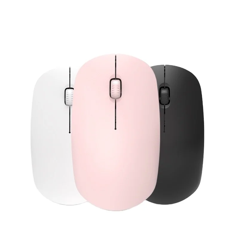 

Cute Ergonomic Rechargeable 2.4GHz Wireless BT Mouse Dual Mode Silent Mice for Mac/Laptop/Computer