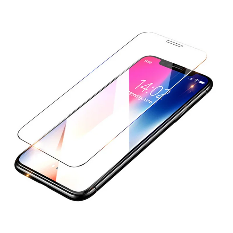 

For iPhone 7 8plus X XS 11 Pro 9H Tempered Glass Screen Protector , Hard glass Film Mobile Tempered Glass, Transparent clear