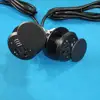 Desktop Power Grommet for 2 inch Hole Desk with Swing Open Cover/Table Power Grommet 1 AC Outlet and 2 USB Charging Ports