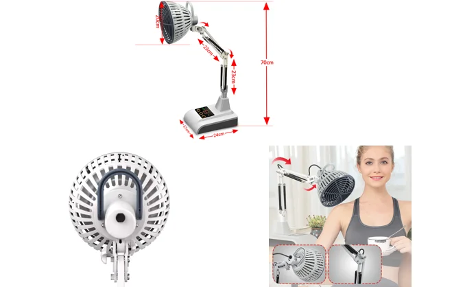 Leawell LY-606A Pain Relief Infrared TDP Light Therapy Device 1 Year Warranty Made in China ODM OEM Service Home Use