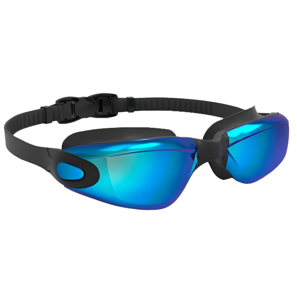 

ZLF wholesale swimming goggle Back Buckle Design silicon Anti-fog Solution cheap pools swimming glasses RTS