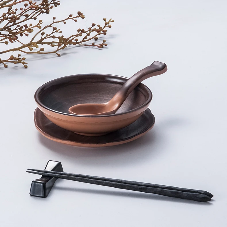 

Hot Sale Eco-Friendly Melamine Rest Chopstick Holder, Customized