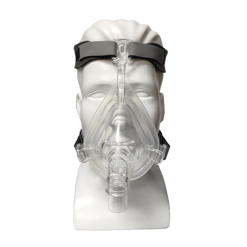 
FA-04A full face CPAP mask silicone for auto BIPAP BMC Resmed Respironics machine with Beautiful packing bag 