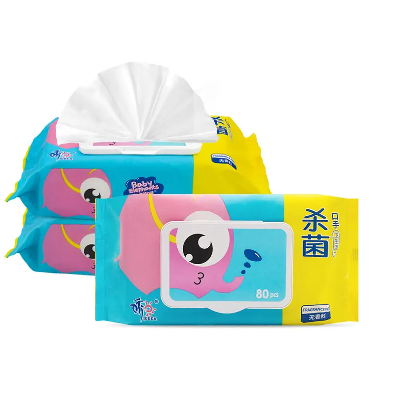 

Wholesale Organic Bamboo Flushable Wet Tissue Paper Biodegradable Hand and Face Clean Baby Water Wet Wipes, White color