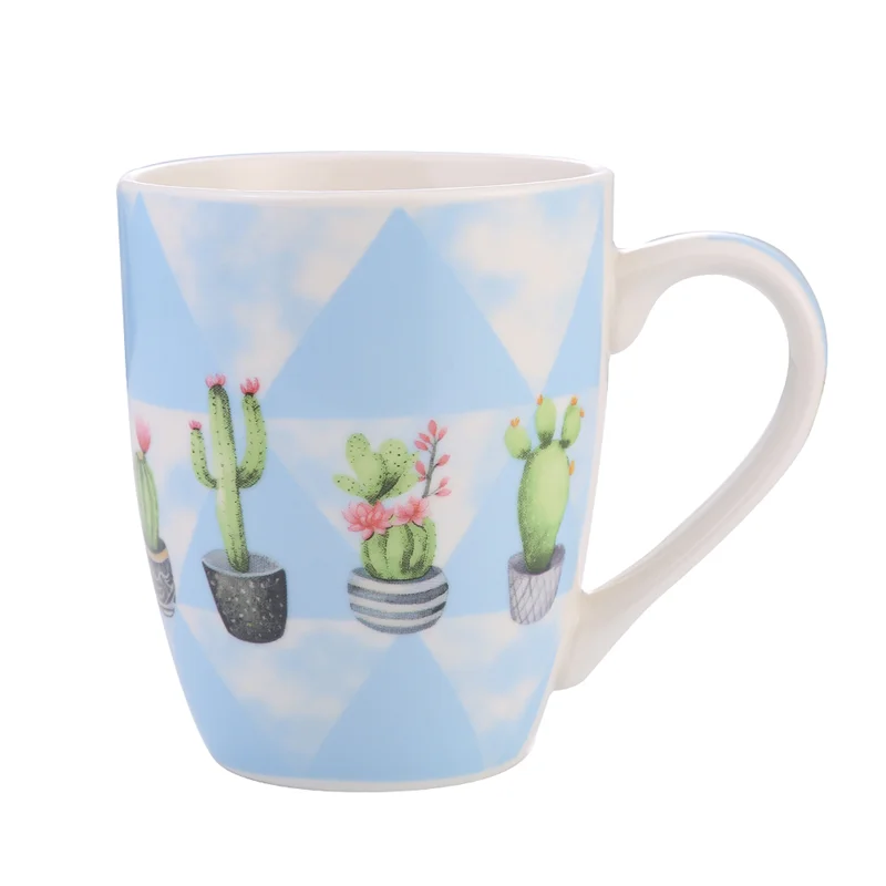 

bts cartoon ceramic mug sublimation mug press coffee thermal mug, Assorted