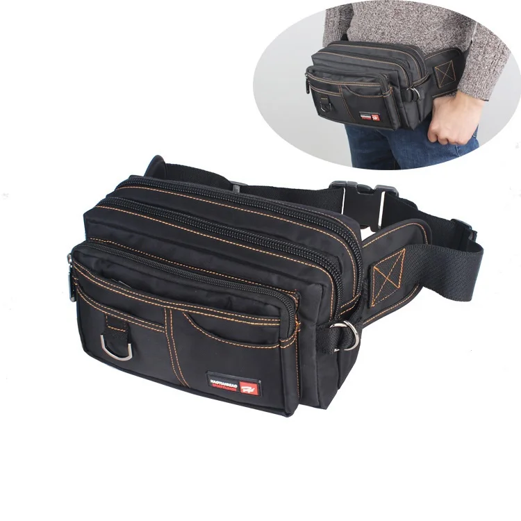 

New Men's Outdoor Casual Multi-Functional Canvas Chest Waist Bag