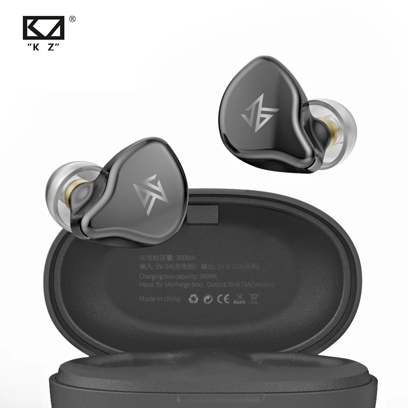 

KZ S1D KZ S1 TWS Wireless 5.0 Earphones Touch Control Dynamic Earphones Hybrid Earbuds Headset Noise Cancelling Sport