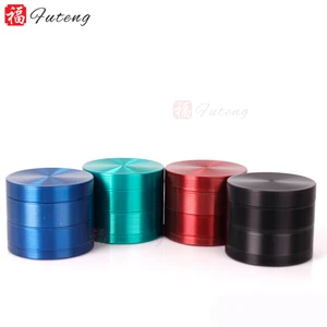 Image of Hot Sales Metal Herb Grinder Smoking Accessories 50mm Zinc Ally Dry Herb Grinder Tobacco Wholesale