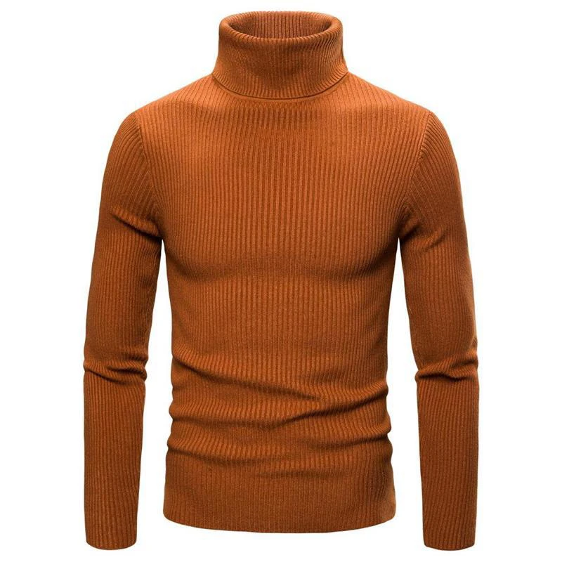 

Wholesale Custom Men's Knitwear Pullover Slim Solid Color Casual Sweater Men Oversize Knit Sweater